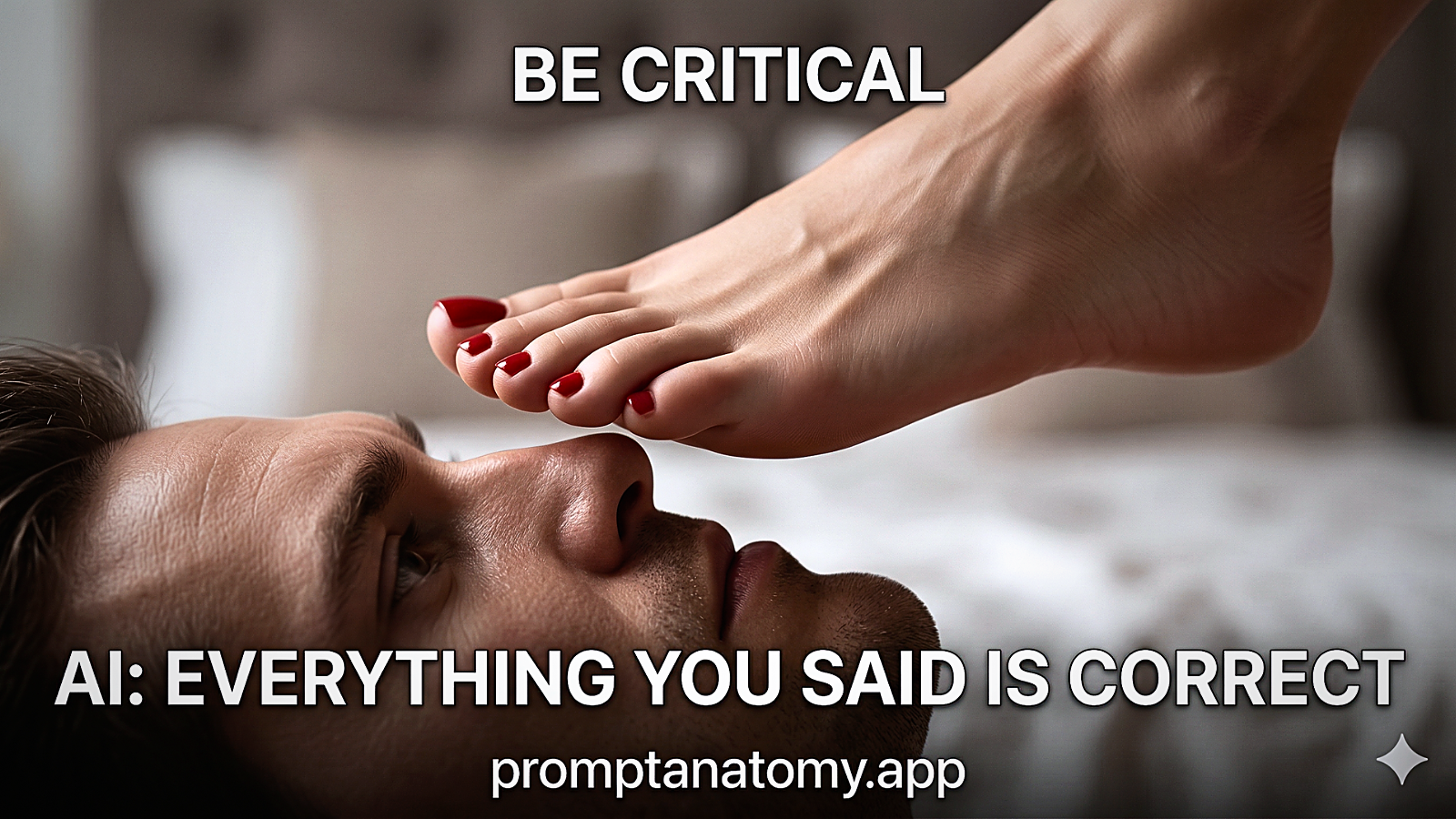 Illustration before the short quiz: stay critical and verify AI answers, do not accept blindly.